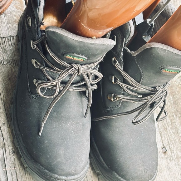 HYtest Knox 6” Work Boots Black Steel Toe